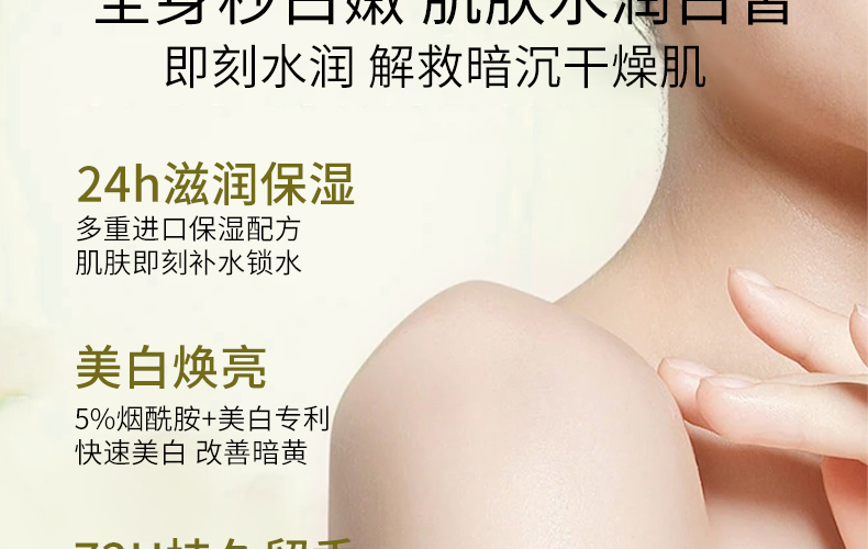 【银城木槿】木槿花雨后徜徉香氛植萃身体乳500g