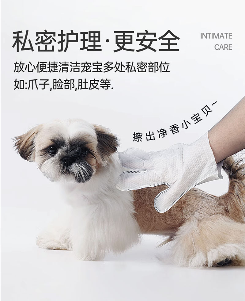 【JINCHONG今宠】宠物免洗清洁手套  6片/袋