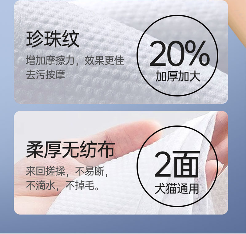 【JINCHONG今宠】宠物免洗清洁手套  6片/袋