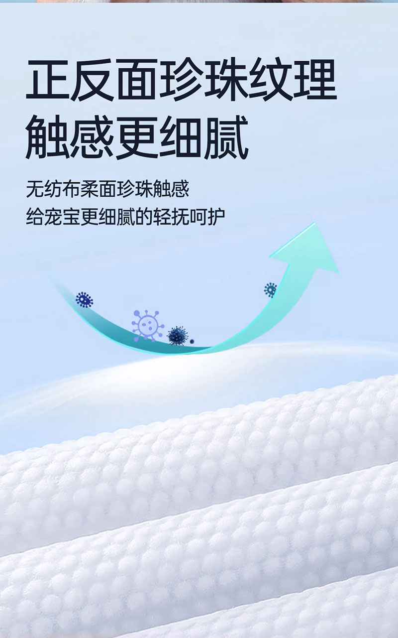 【JINCHONG今宠】  宠物牙齿手指湿巾  50片/袋