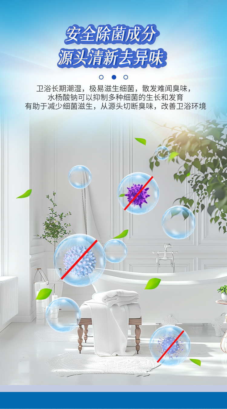 【原装进口】比克希   浴室强力泡沫清洁喷雾  400g/瓶