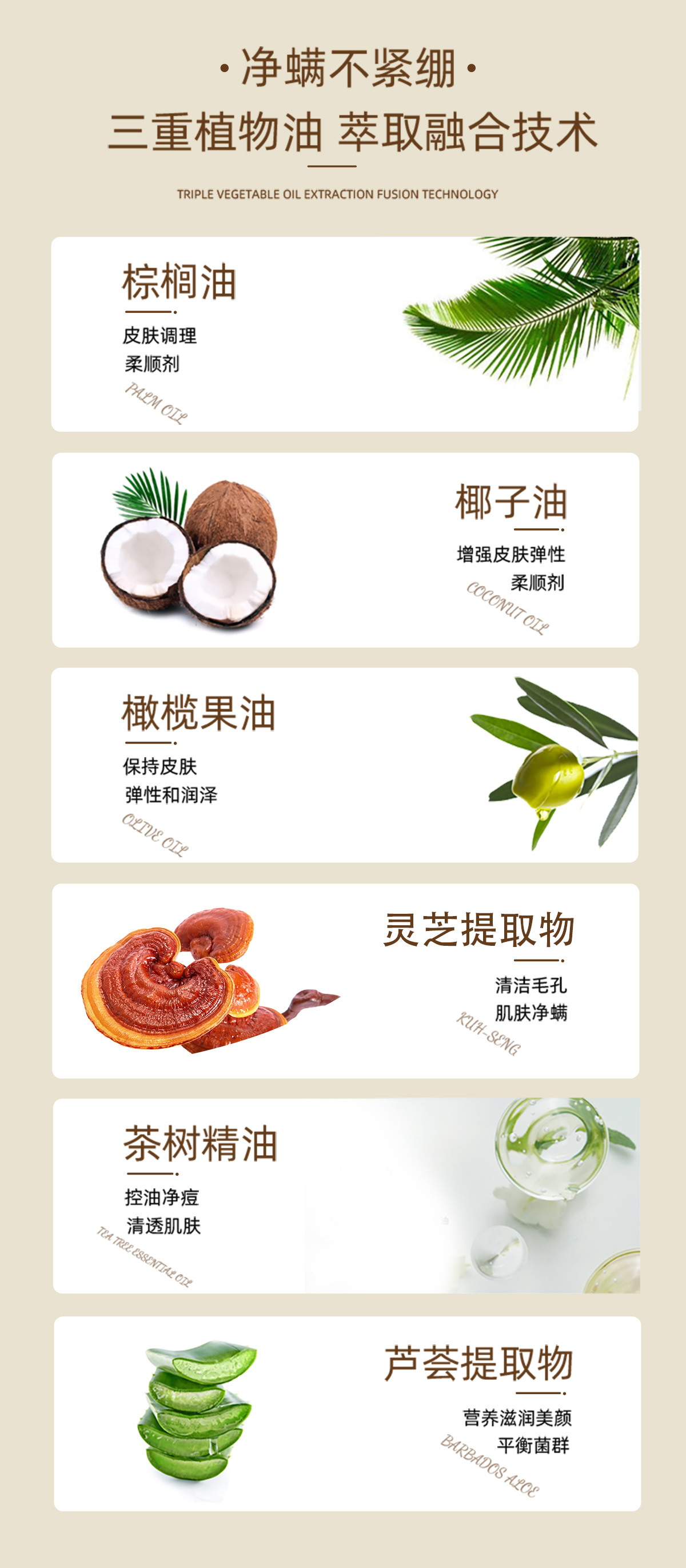 【兰寇AKQ】灵芝草本精油皂 100g/块（拍1盒发4盒）