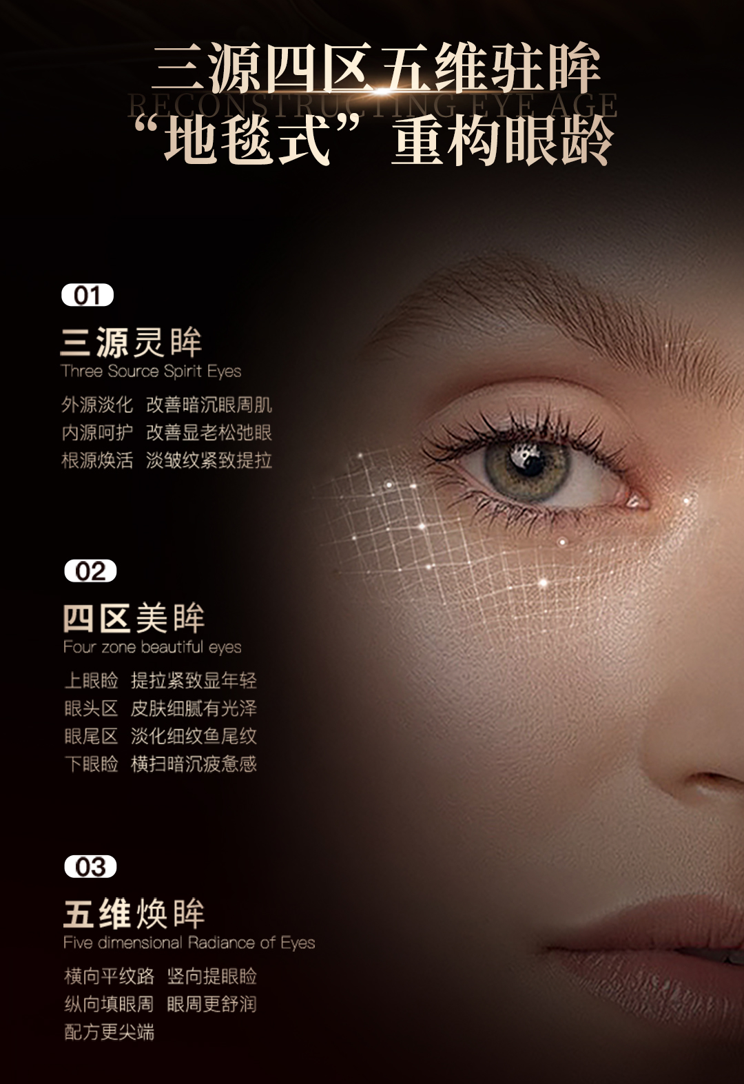 【兰寇AKQ】叶黄素紧致抗皱眼霜 30g/瓶（全新升级）