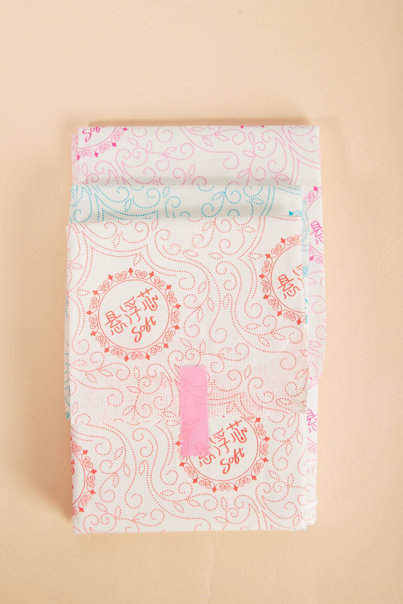 【卫生巾套装】简美悬浮芯卫生巾2盒12包104片|护垫、日用、夜用、超长组合套装|消字号姨妈卫生巾