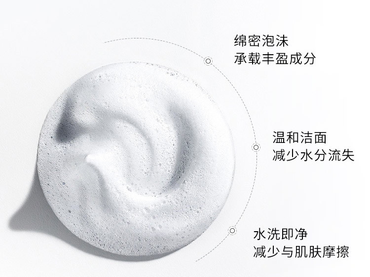 【SeSamSu】水漾活妍洁面乳 130g/盒(拍一发二) 温和清洁 敏肌可用 SPA级享受的洗面奶（院线专研）