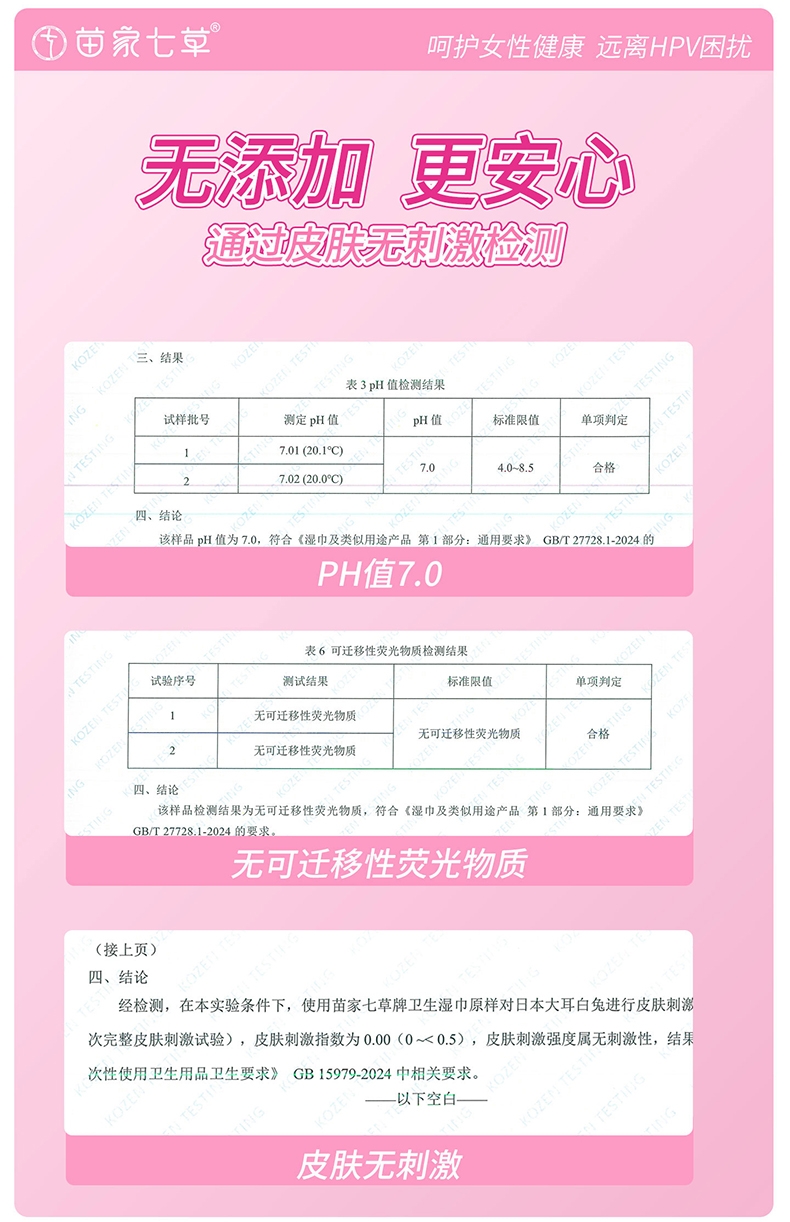 【苗家七草】草本私护卫生(便携式)湿巾30片/盒 2盒起发  独立片装 出门方便卫生(消字号)货号GM161