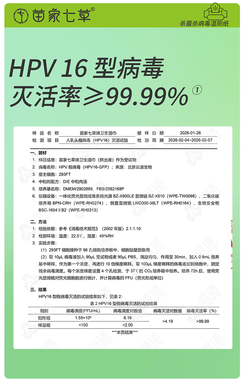 【苗家七草】消字号卫生湿巾(挂壁式湿厕纸)80片/包 30包/箱 货号GM151