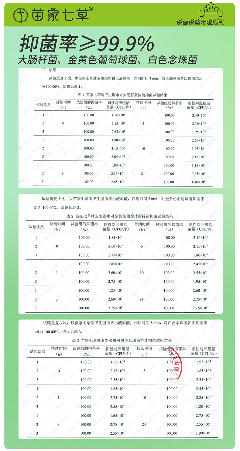 【苗家七草】消字号卫生湿巾(便携式湿厕纸)迷你7片/包*8包  货号GM155